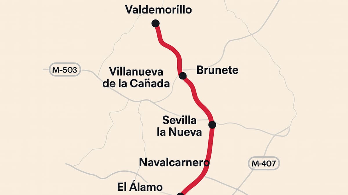 Luz verde a los primeros pasos de la Autopista Madrileña del Suroeste
