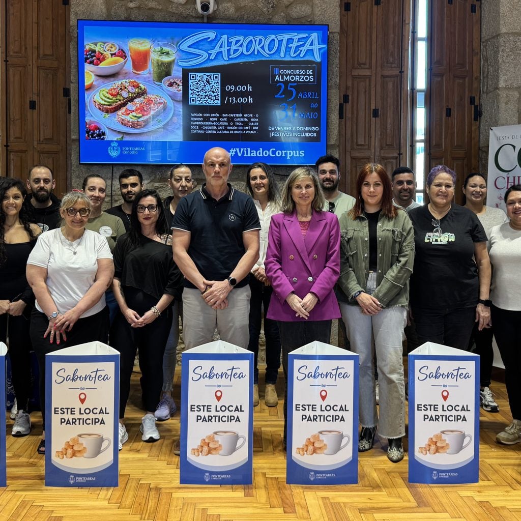 Presentación de la ruta SaboreTea 2026 en Ponteareas