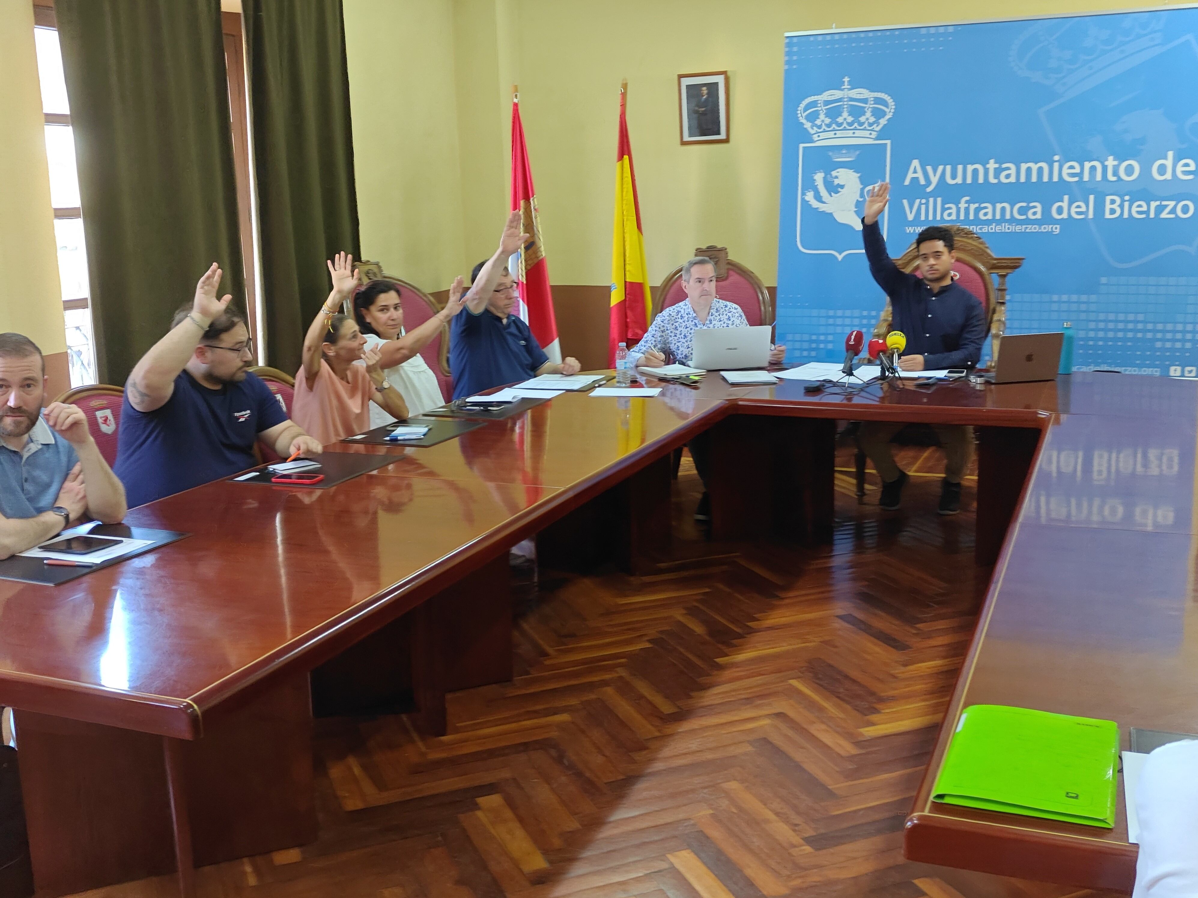 Momento de una de las votaciones