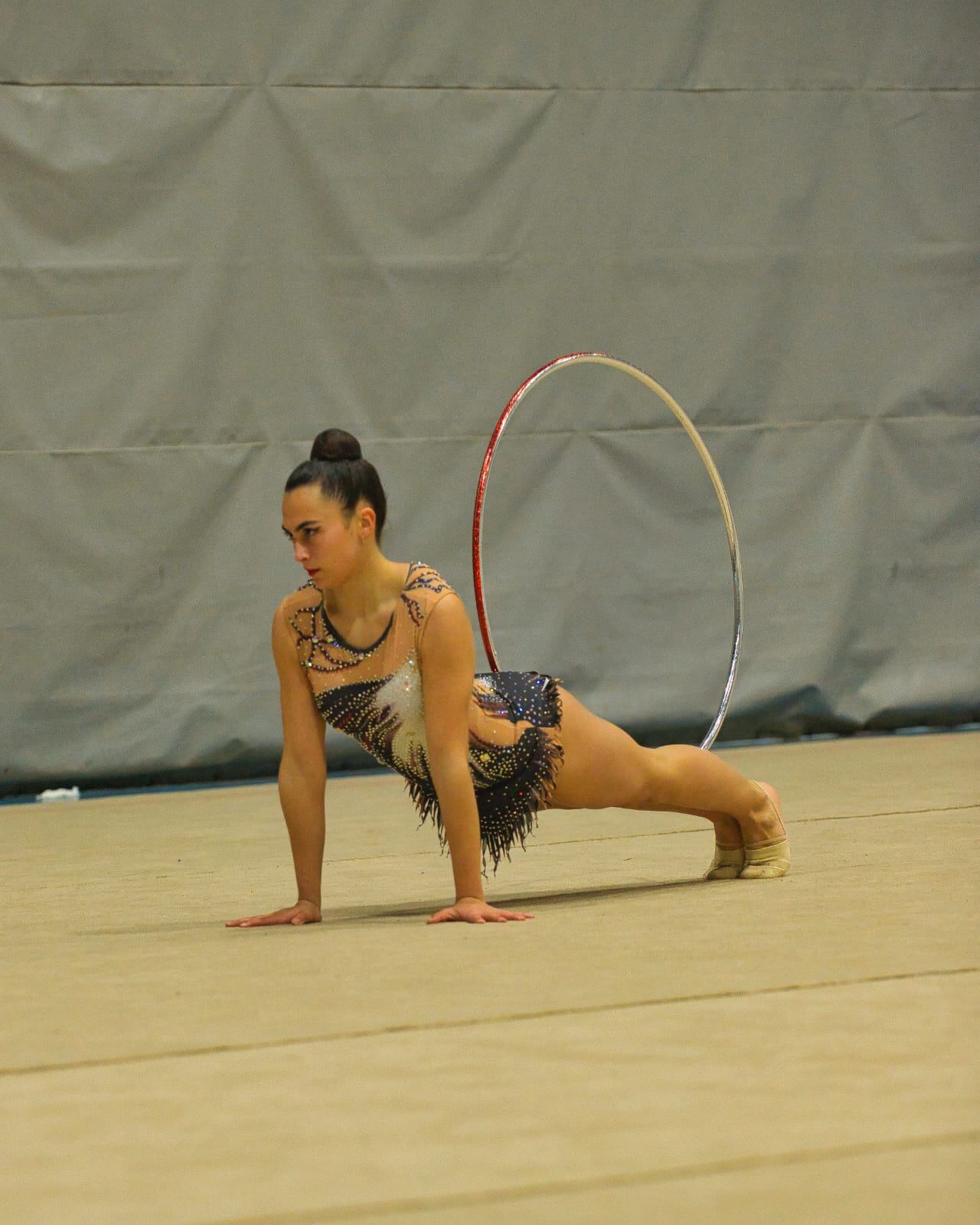 Evelyn Muñoz, gimnasta del CGR Jerez