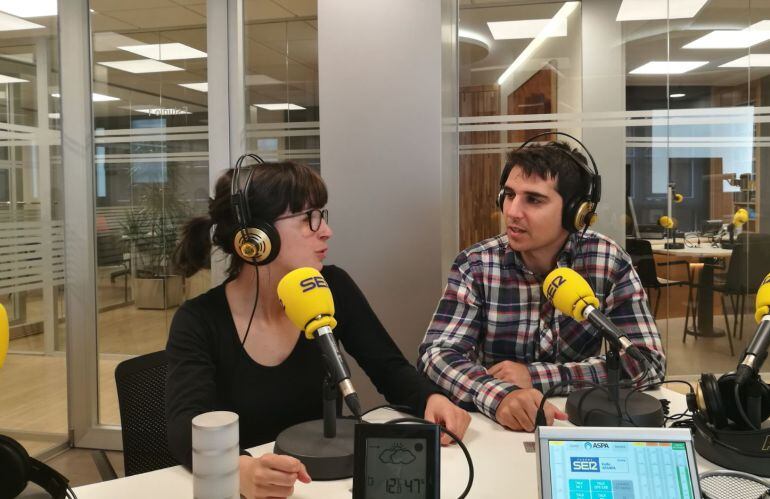 Maialen Moreno y Pablo Porras