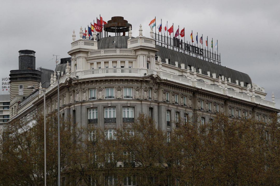 Vista del NH Hotels del Paseo del Prado de Madrid