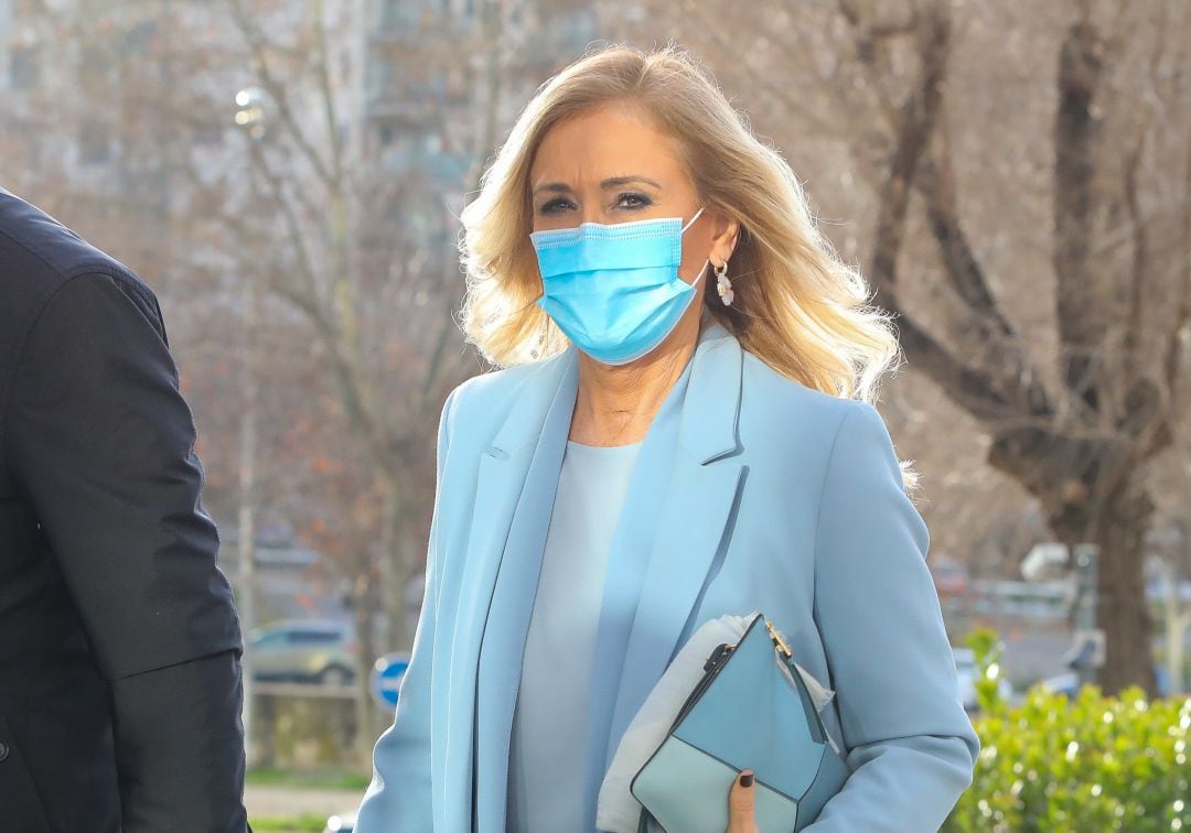 Cristina Cifuentes, el día en el que conoció la sentencia absolutoria. 