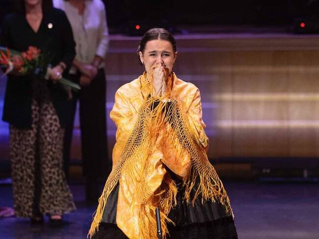 Sara Serena, ganadora del Certamen Oficial de Jota de Zaragoza de canto ordinario