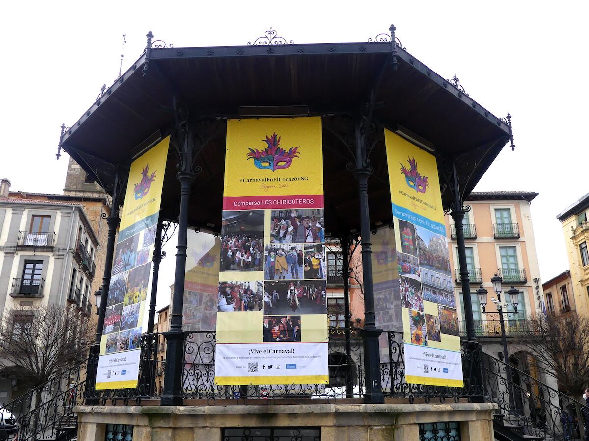 Cartel anunciador del Carnaval de Segovia en 2021