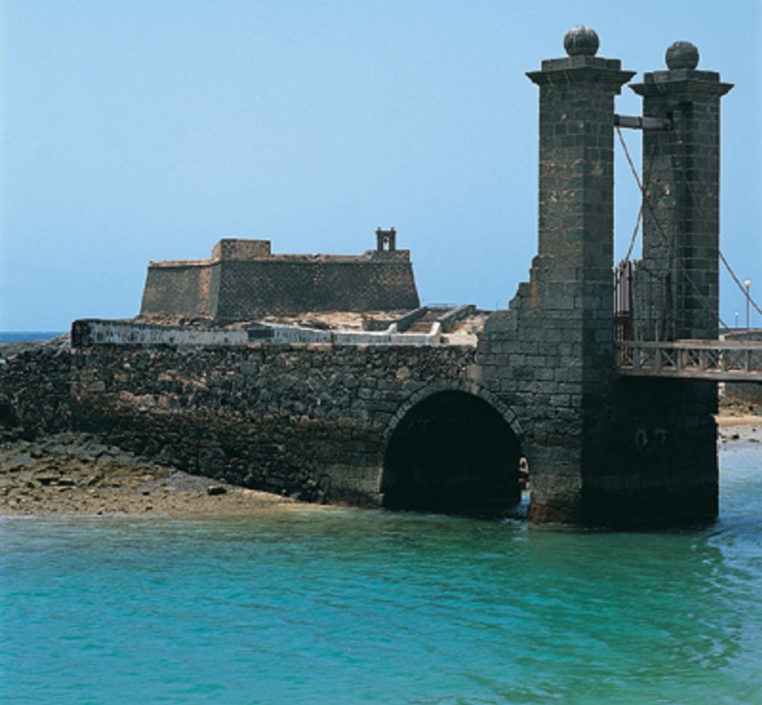 Castillo de San Gabriel que alberga el Museo de Historia de Arrecife, en Lanzarote. 