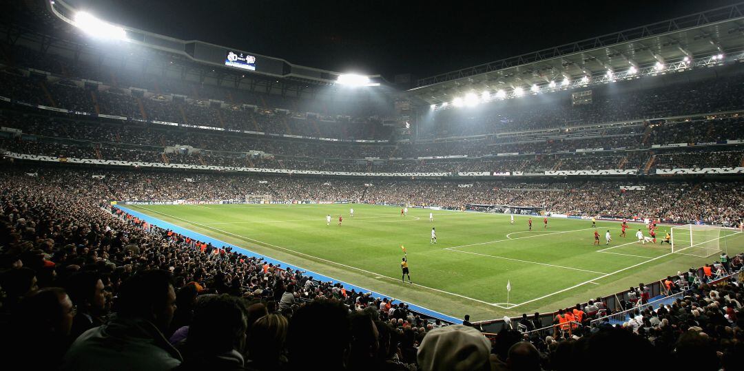 Un encuentro del Real Madrid en el Santiago Bernabéu