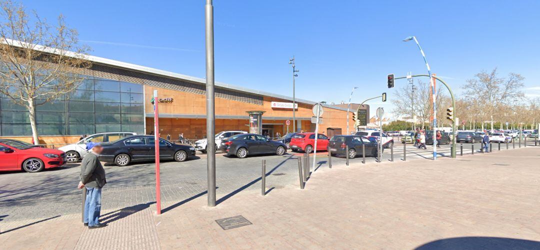 Exteriores de la estación de Getafe Central