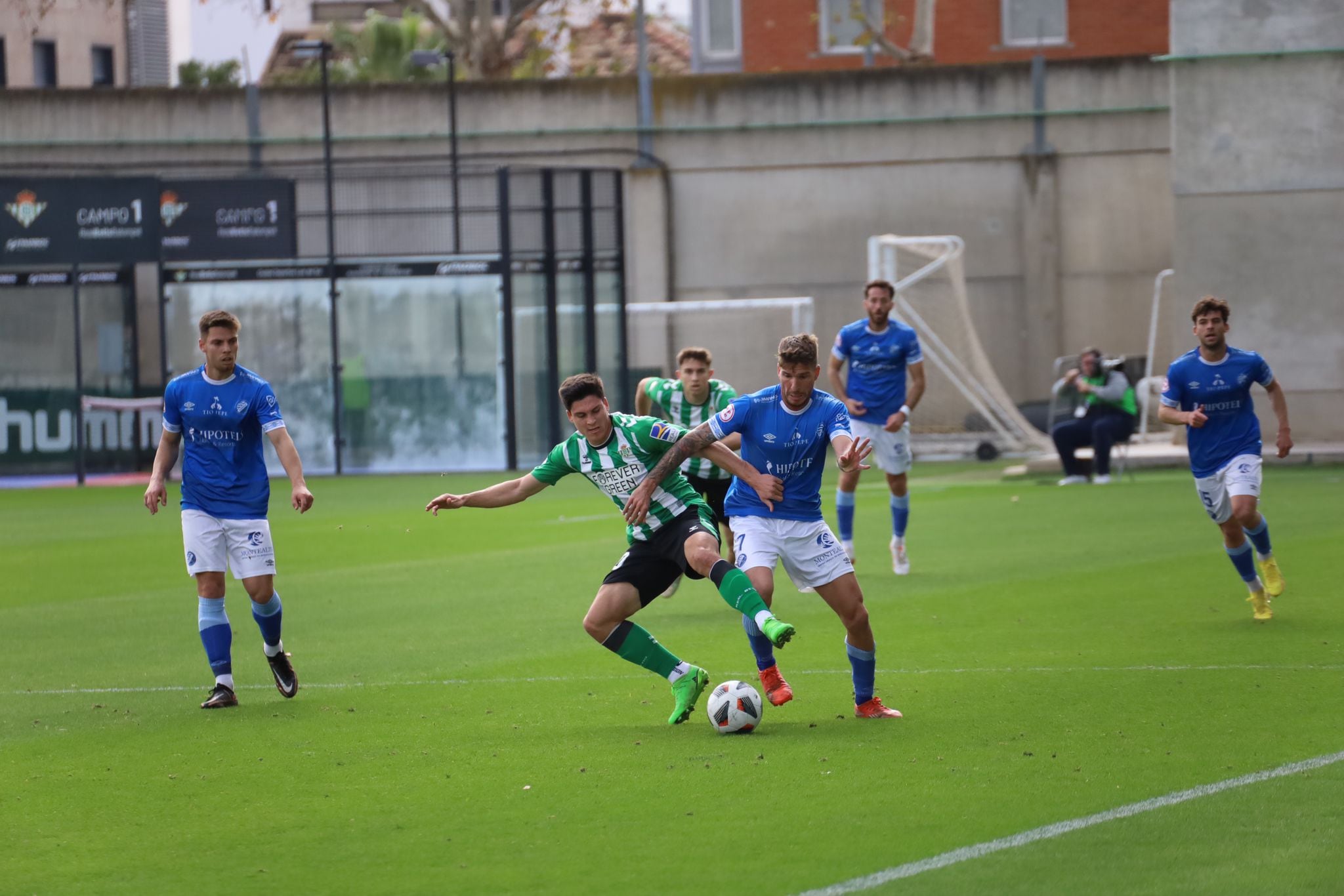 Imagen partido disputado en la Ciudad Deportiva Luis del Sol