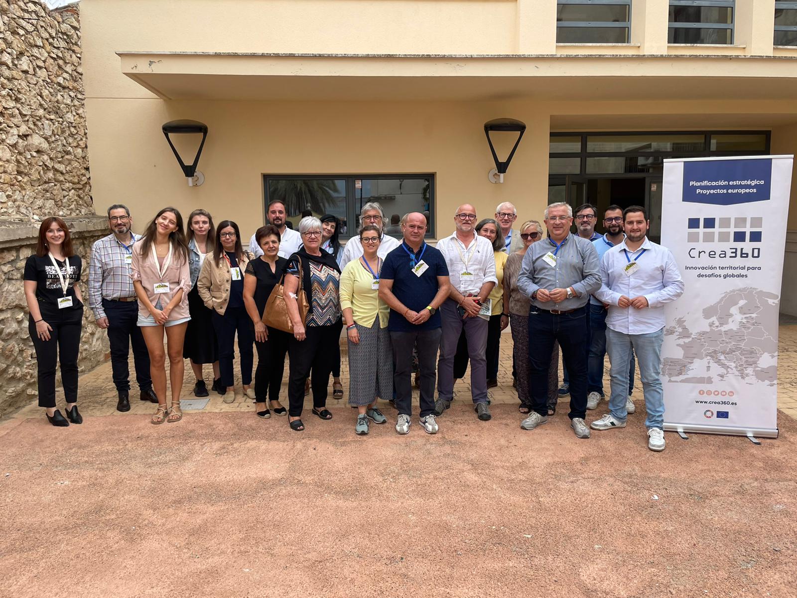 Participantes en las jornadas de Beniarrés