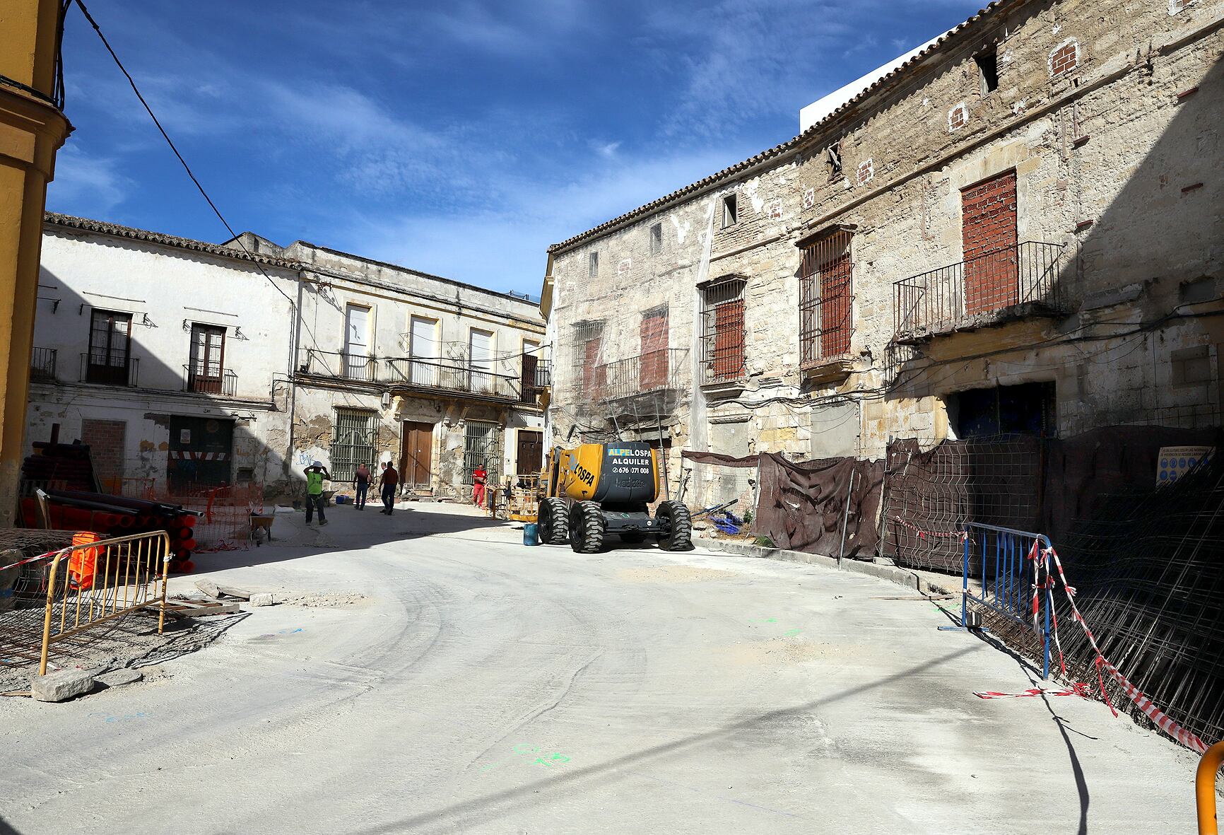 Obras de finalización de todas las instalaciones de la calle Barranco