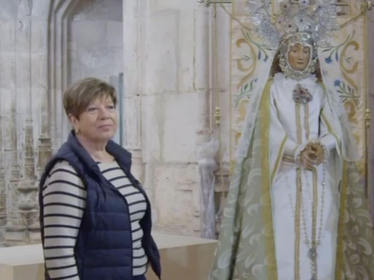 Peñafiel despide con emoción a Mari, una vecina muy implicada en la villa