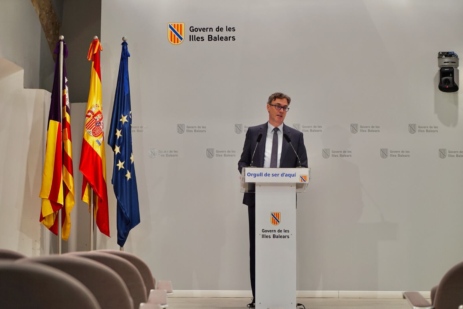 El portavoz del ejecutivo tras el Consell de Govern
