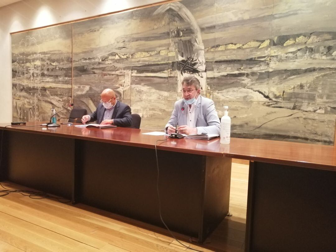 El subdelegado del Gobierno y el delegado territorial de la Junta han presidido hoy la reunión de coordinación del CECOPI