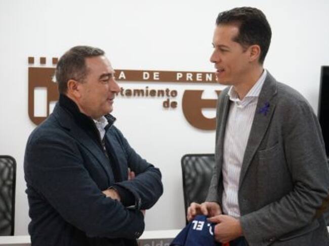 Salvador Gomar (I) y Rubén Alfaro