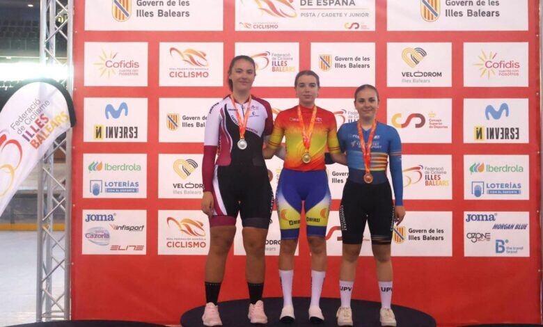 Gema Tornero, subcampeona de España en Persecución Individual Cadete
