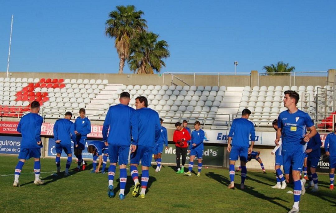 Un entreno del Algeciras.