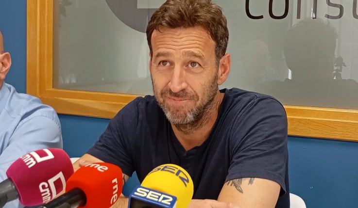 Rubén Pulido, entrenador de la UB Conquense.