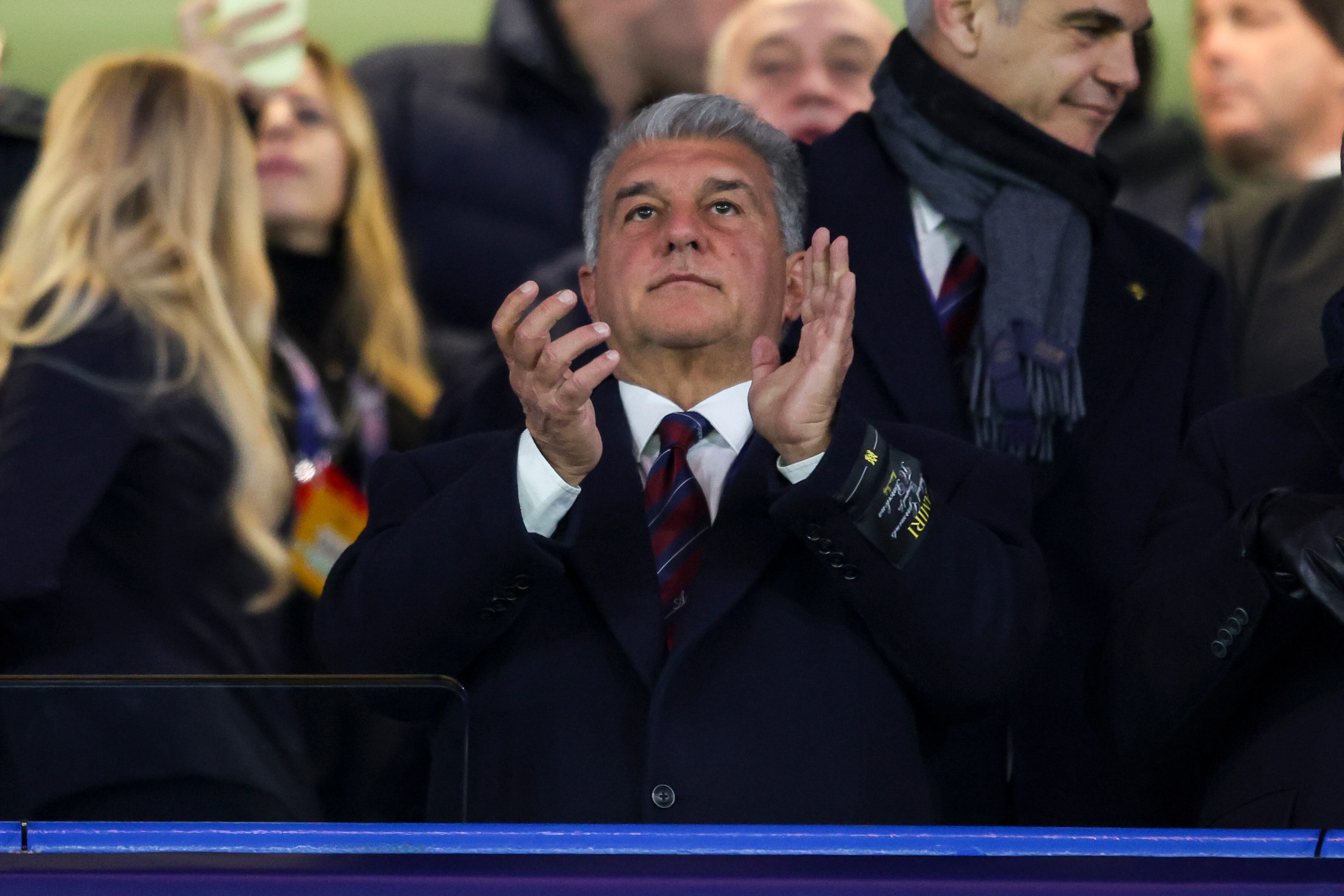 Joan Laporta, presidente del FC Barcelona