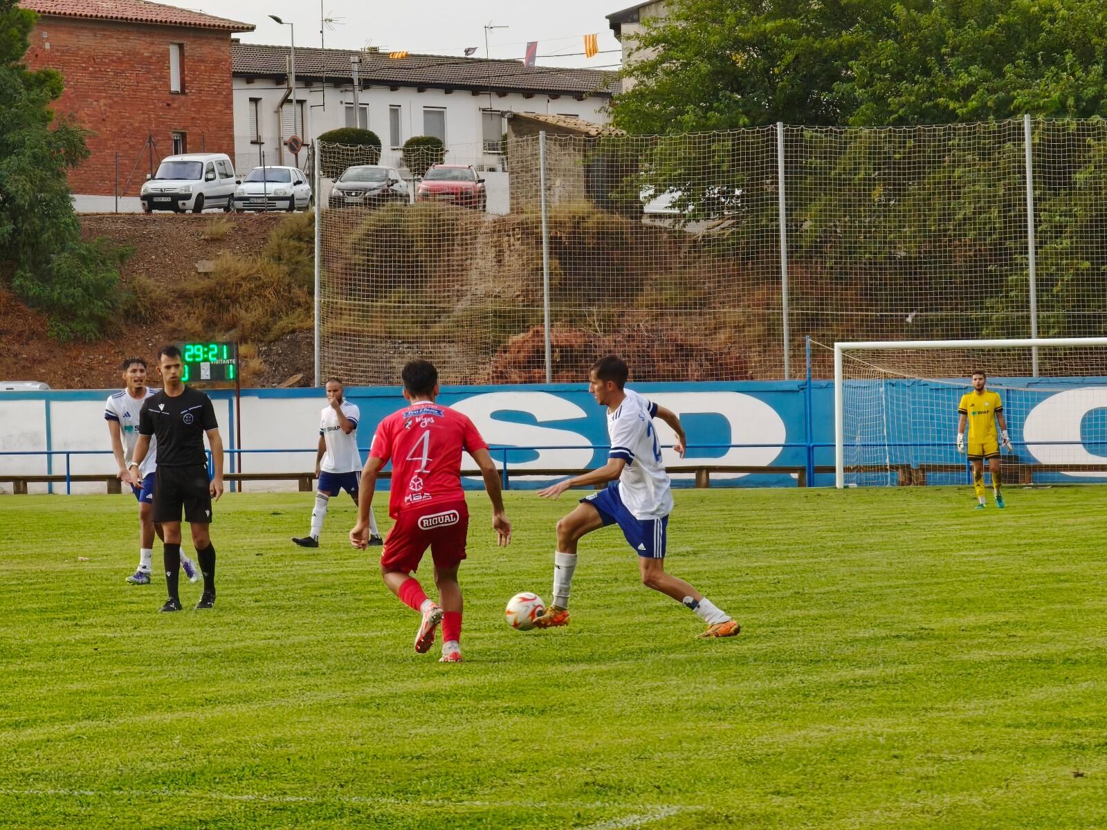 Gurrea y Fraga disputaron un emocionante encuentro en la Copa Diputación