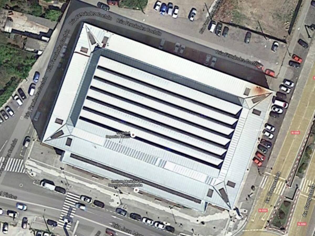Nueva cubierta para el Pabellón Municipal dos Deportes de Pontevedra