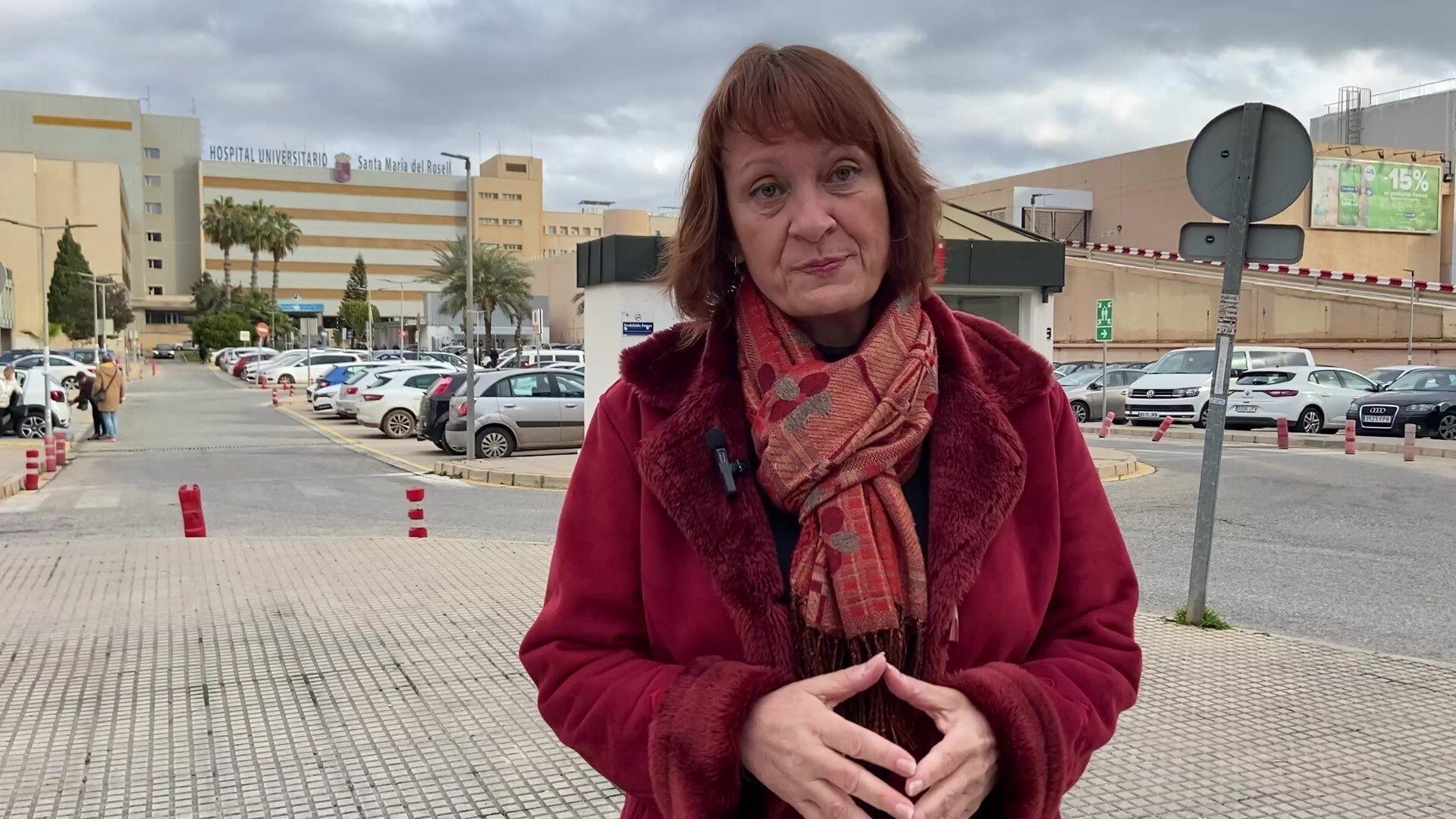 La portavoz regional de Podemos, María Marín