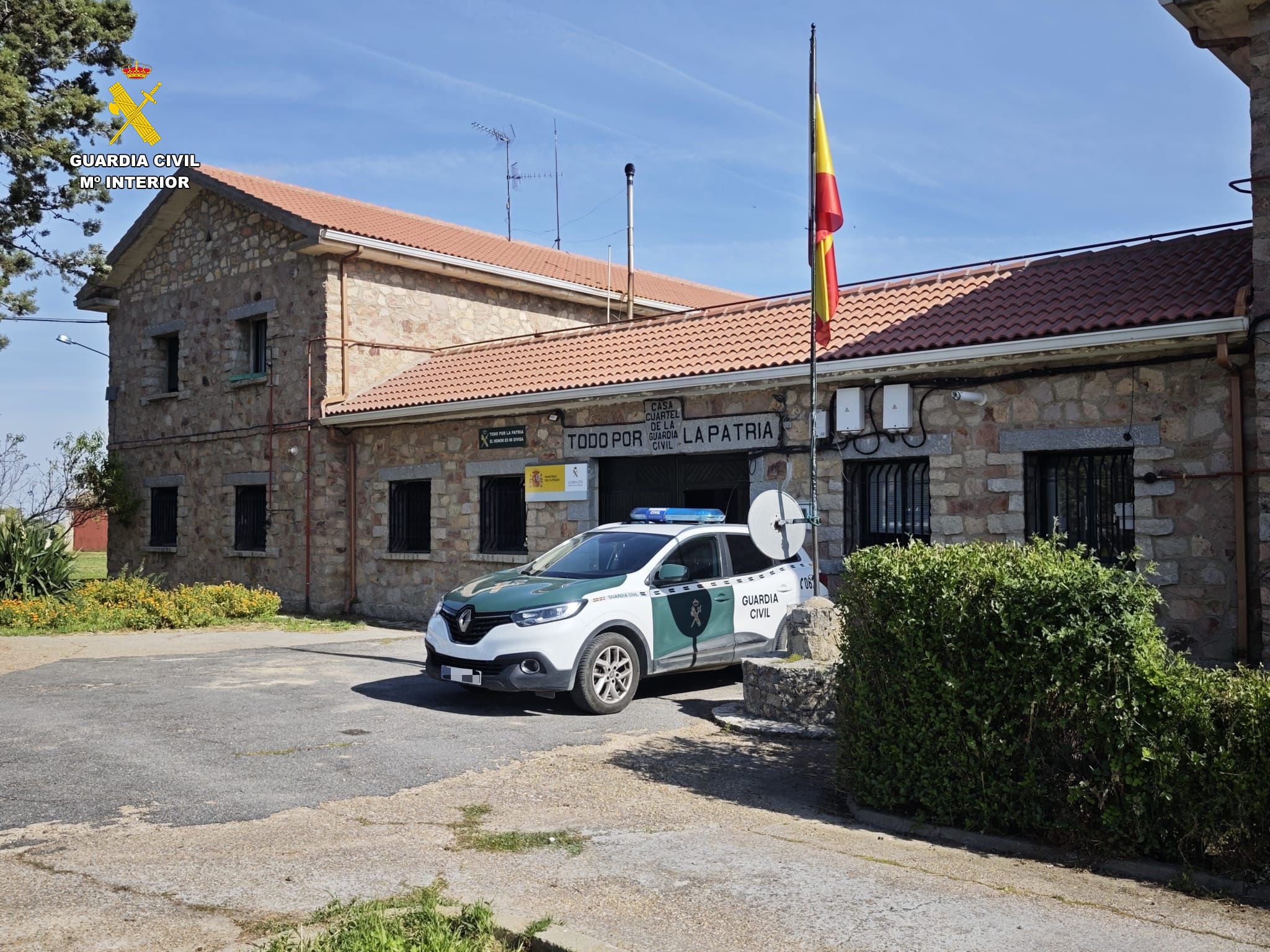 La Guardia Civil investiga a una persona como presunta autora de amenazas a la Corporación municipal de Turégano