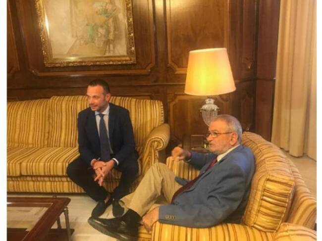 Imágenes de la ronda de consultas celebrada por el presidente de la Asamblea, Alberto Castillo