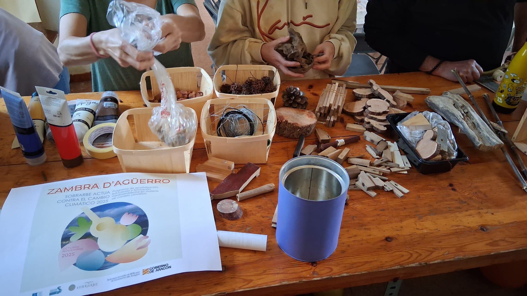 Taller reciclaje Laspuña.