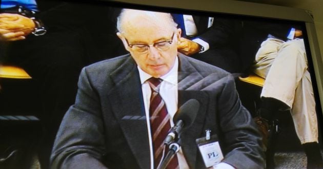 Rodrigo Rato durante el juicio