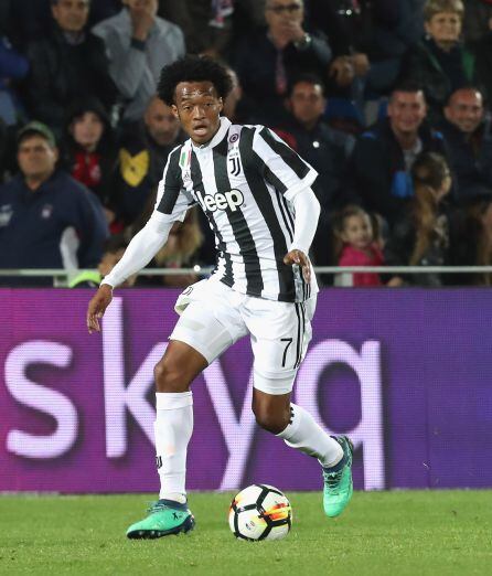 Cuadrado, el jugador colombiano de la Juventus.