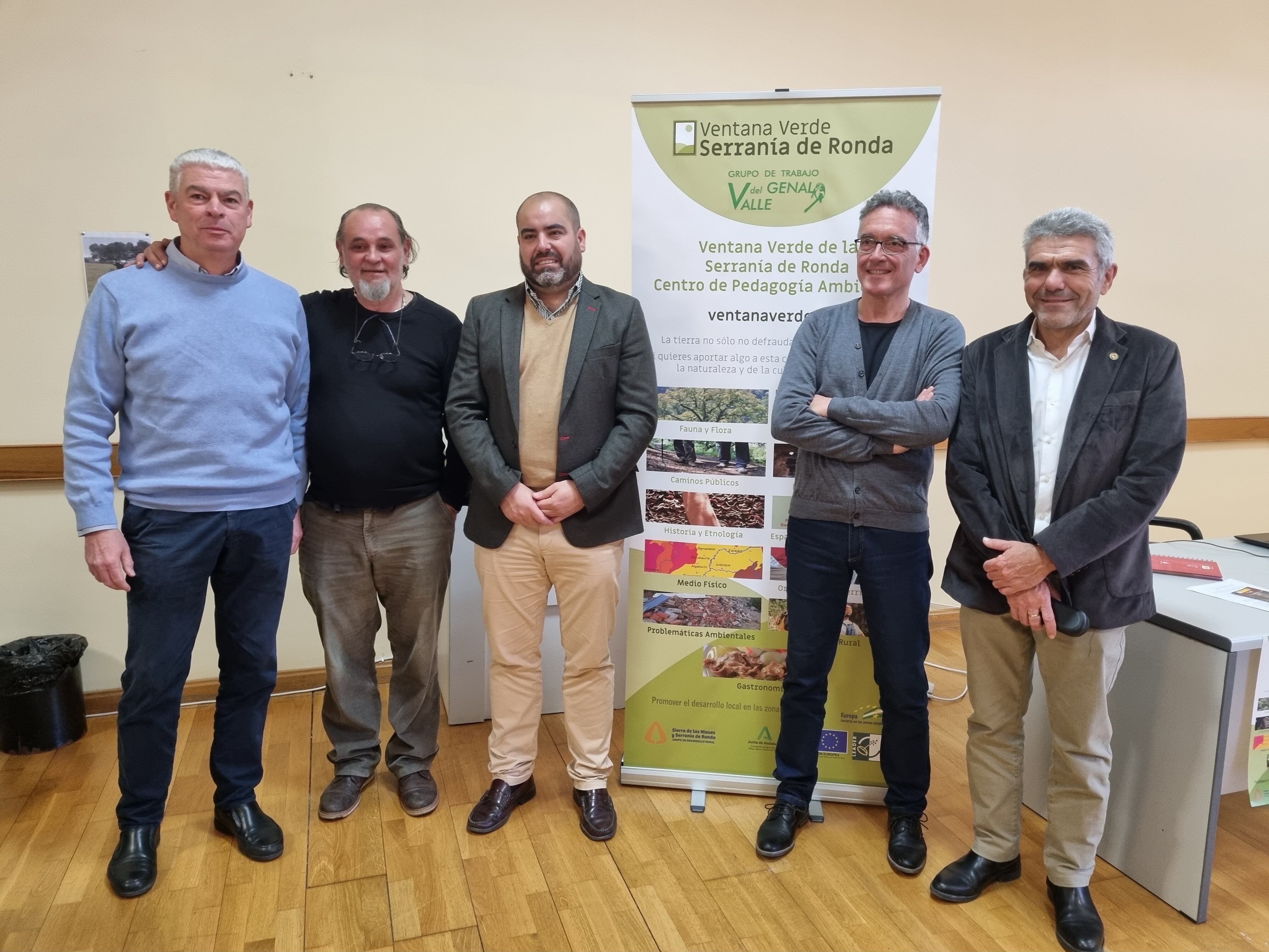 La presentación se ha llevado a acabo en el salón de actos de la Oficina Comarcal Agraria