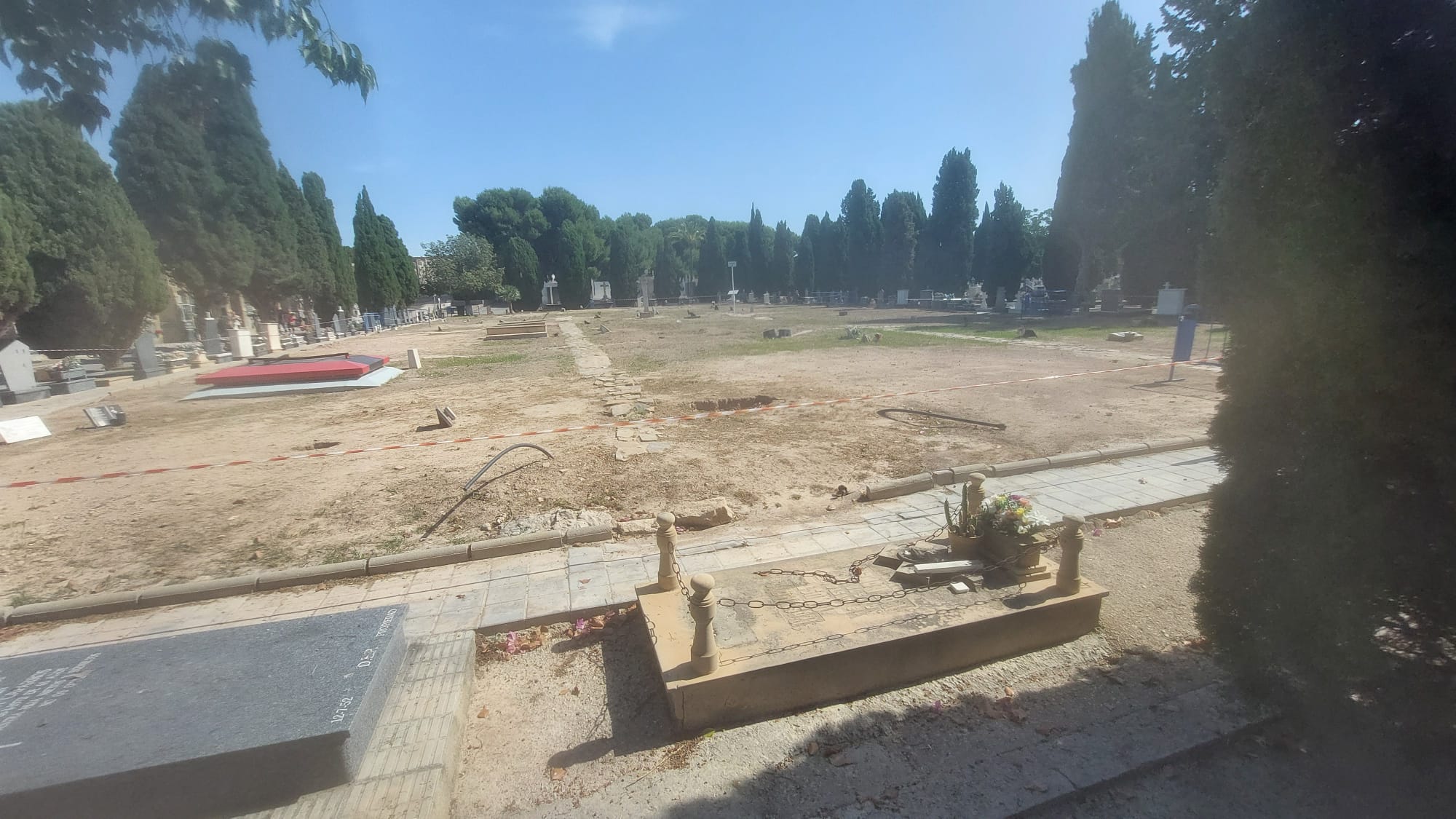 Cuadrante número 12 del cementerio de Alicante
