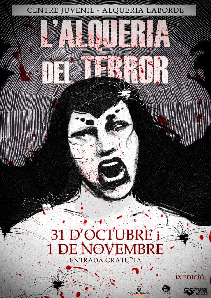 Cartel anunciador del Consell dels Joves de Gandia