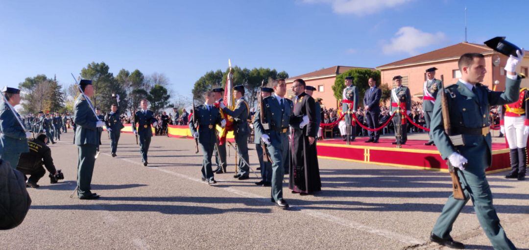 Jura de bandera de la 124 promoción de la Guardia Civil en Baeza