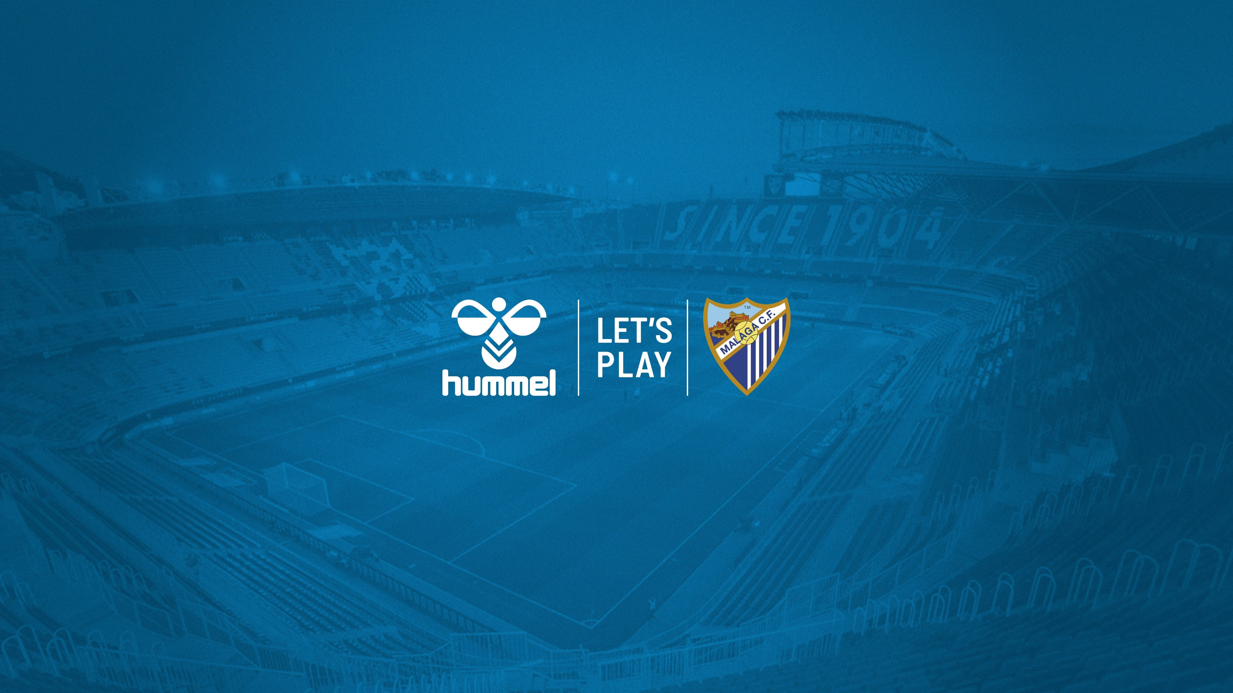 Anuncio del acuerdo entre Hummel y el Málaga