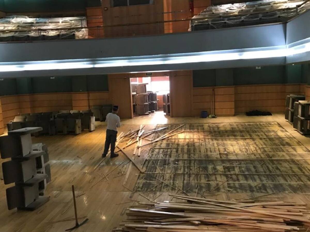 Las obras del Darymelia, "en tiempo y forma"