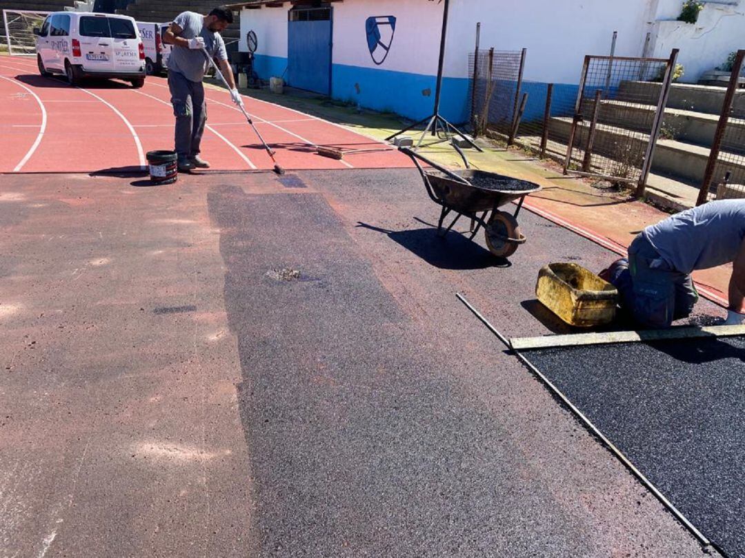 Imagen de las obras.