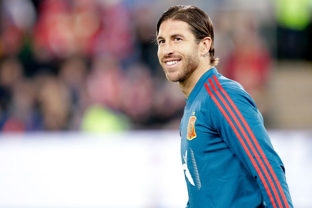 Sergio Ramos, antes del encuentro ante Noruega