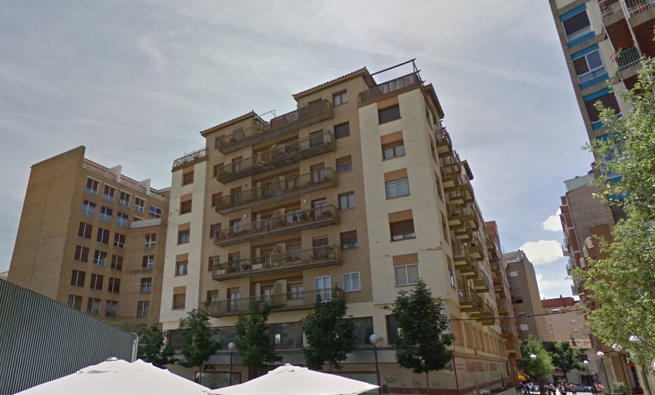 Bloques de viviendas en el barrio de San Lorenzo