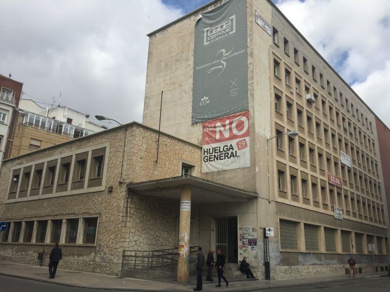 Actual sede de UGT en Cuenca