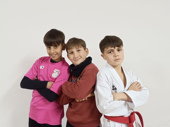 El cuarteto infantil 'Blam blam blam, somos los hijos secretos de Diego Tristán'