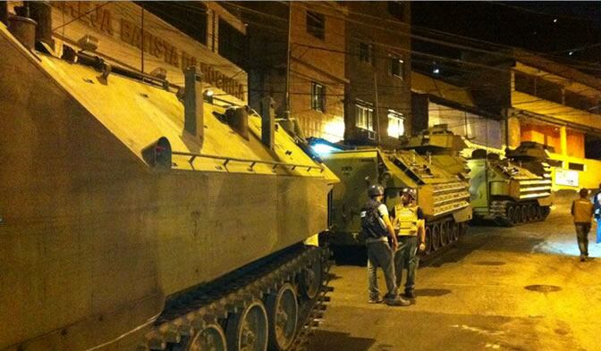 La policía brasileña entra en la favela más emblemática de Río sin encontrar resistencia