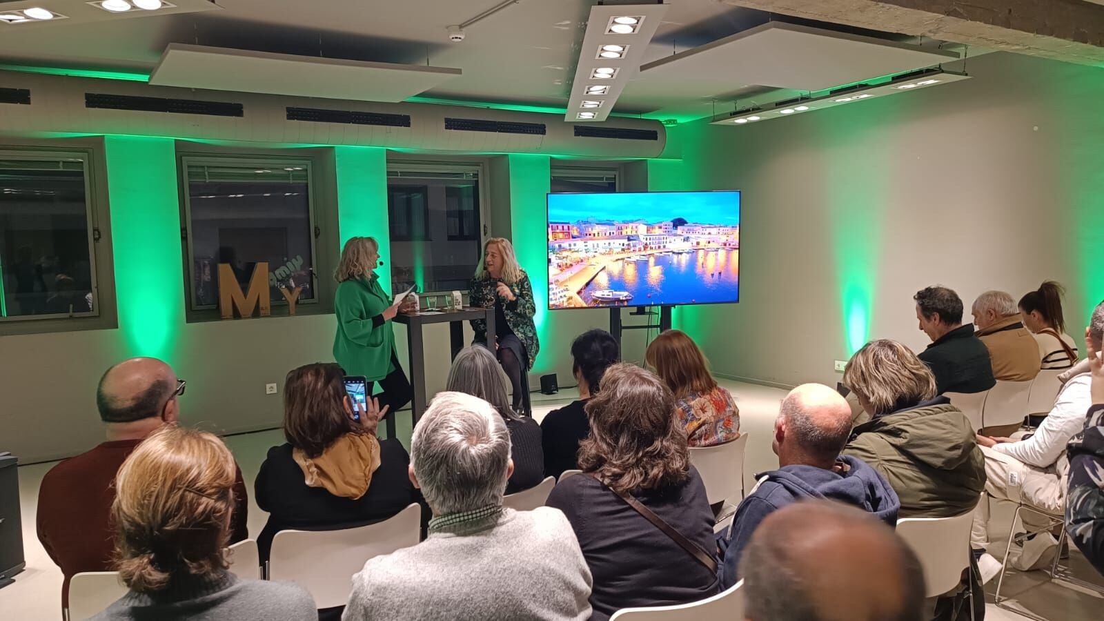 Moment de la presentació de Menorca a Bilbao