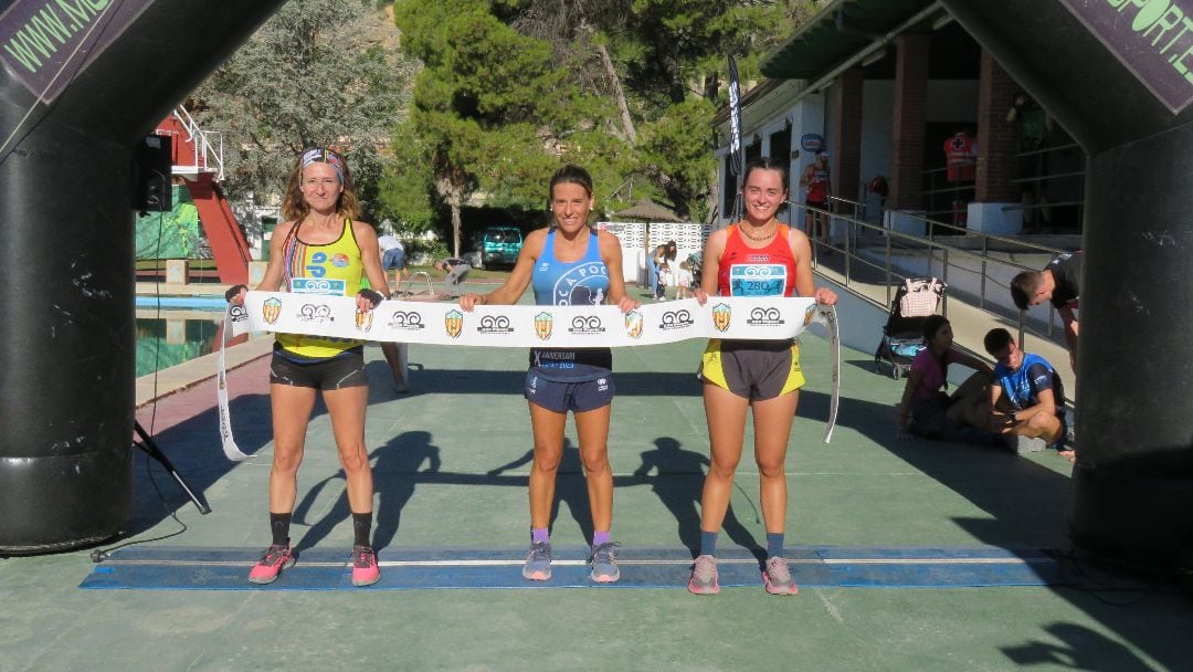 Podio Femení de la Pujada al Montcabrer Alcoi