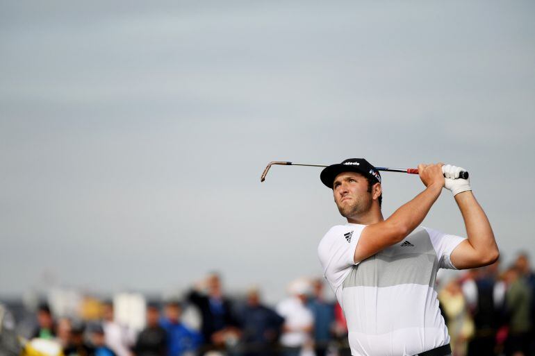 John Rahm, durante el torneo