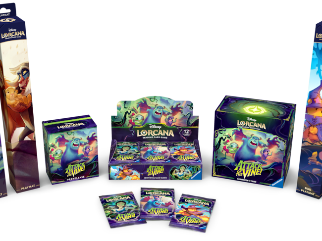 Estos serán los productos de 'Attack of the vine'