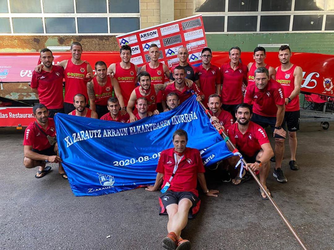 La Marinera celebra la bandera de Getaria