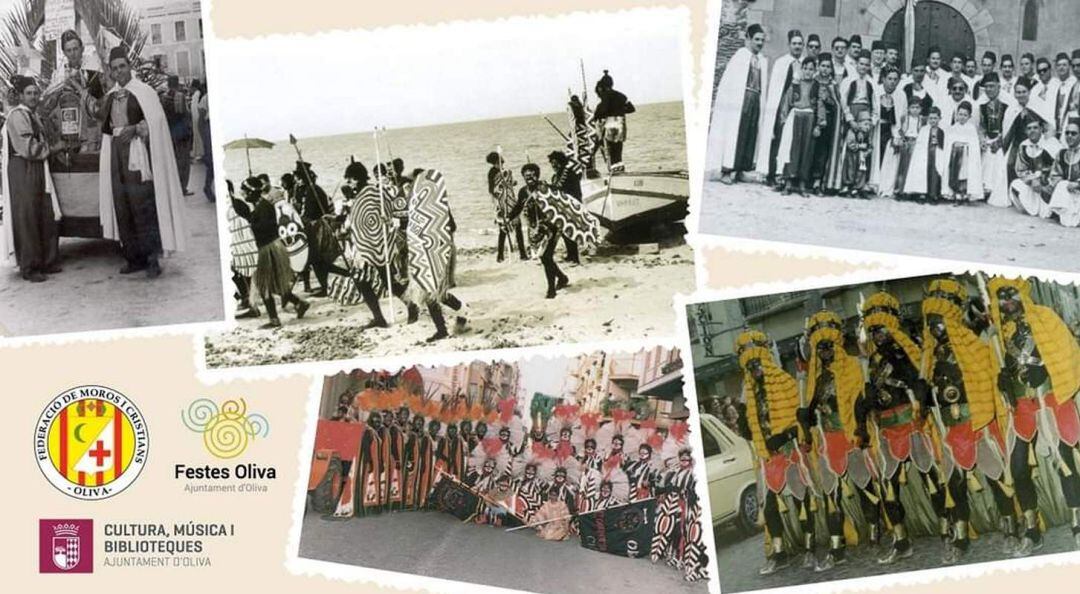 Cartel para la colaboración ciudadana en la aportación de documentos sobre Moros i Cristians 