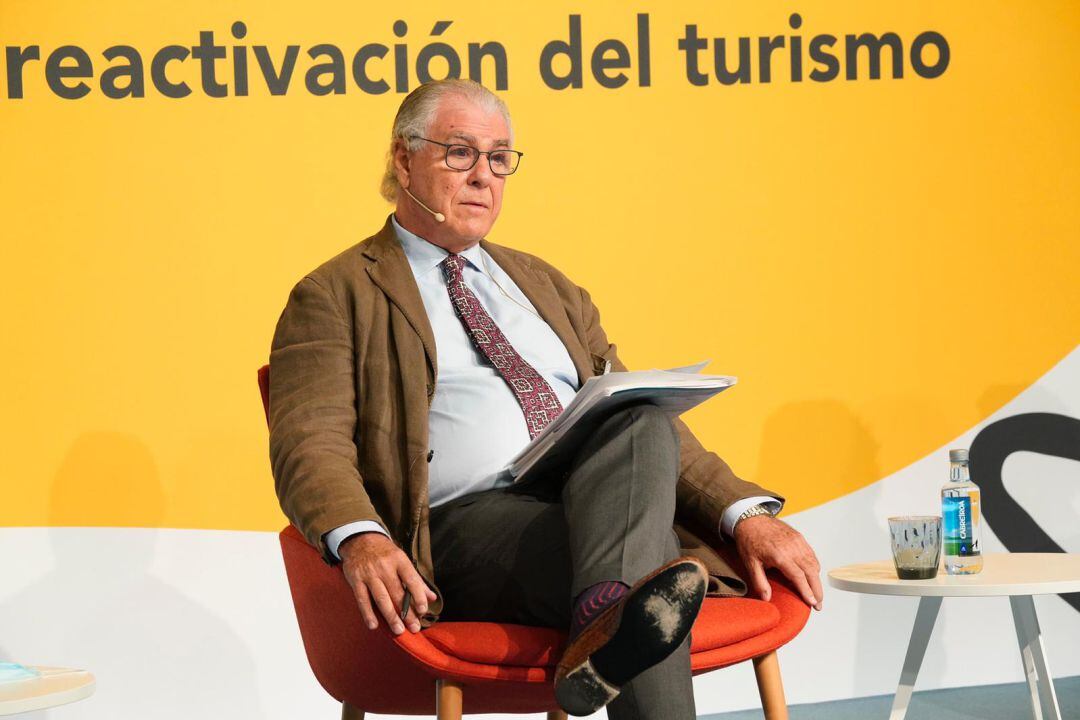 José Luis Zoreda, vicepresidente de Exceltur, durante su intervención en la Jornada de Turismo de Benidorm